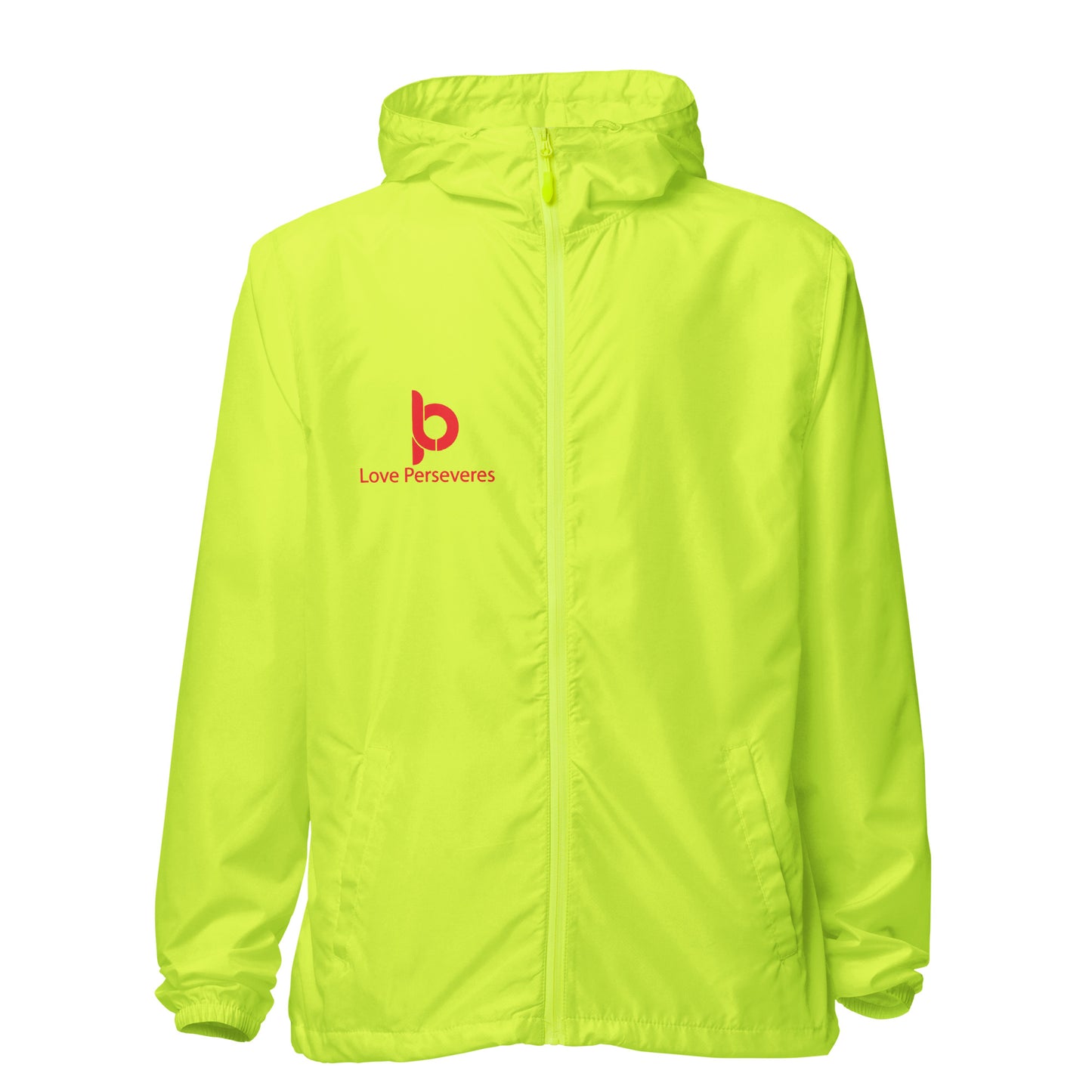 Love Does Not Envy Unisex lightweight zip up windbreaker
