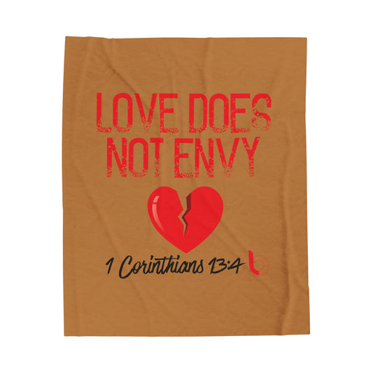 Love Does Noe Envy Plush Throw Blanket