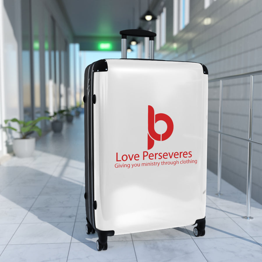 Love Perseveres Suitcase