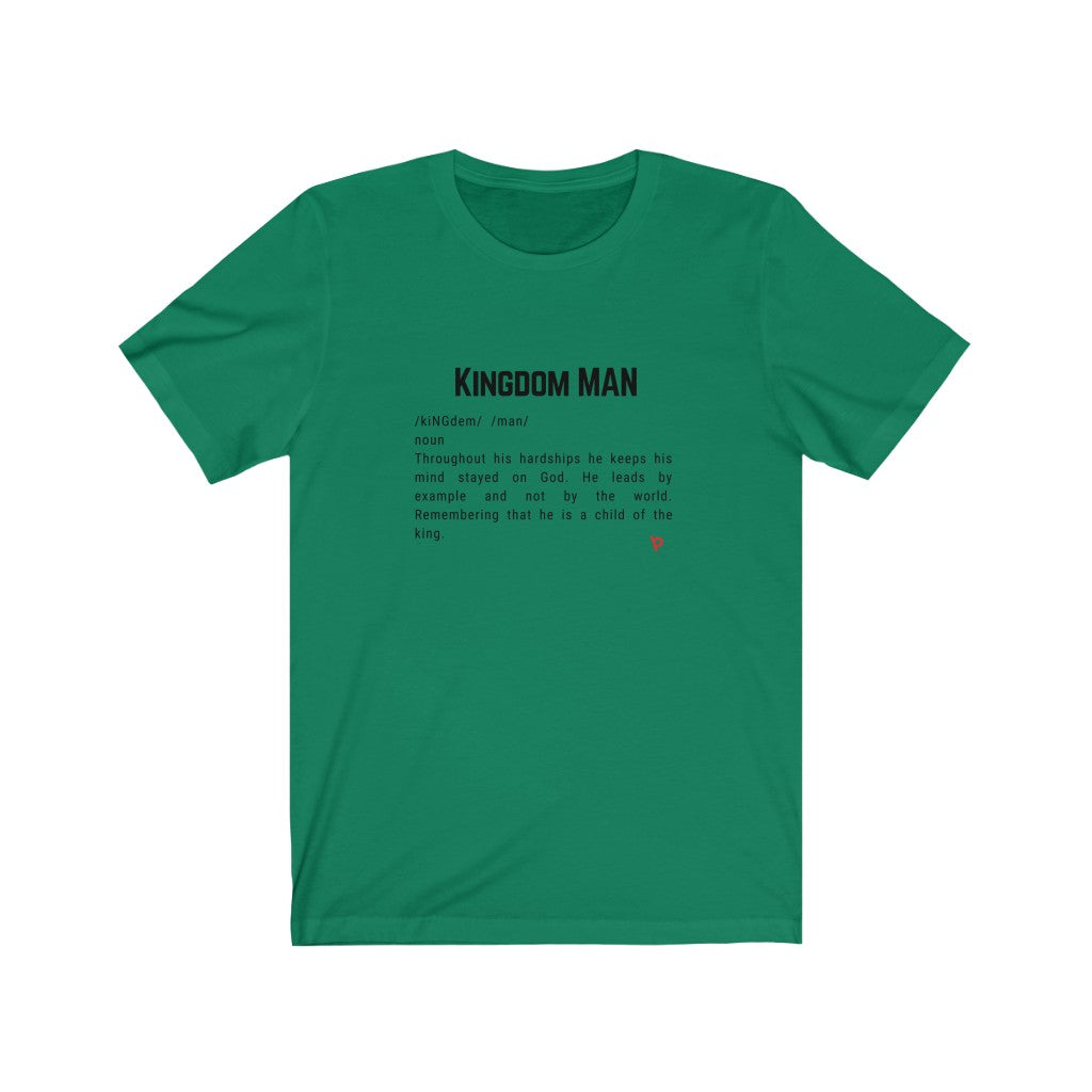 Kingdom Man Unisex Jersey Short Sleeve Tee