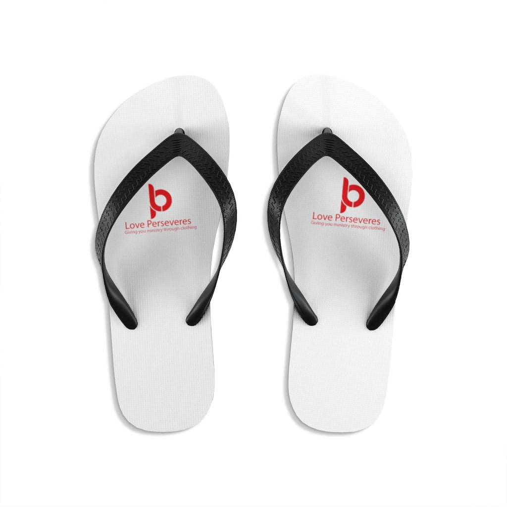 Unisex Flip-Flops White