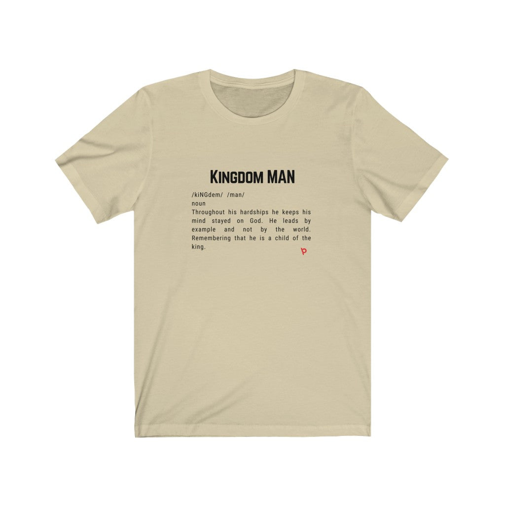 Kingdom Man Unisex Jersey Short Sleeve Tee