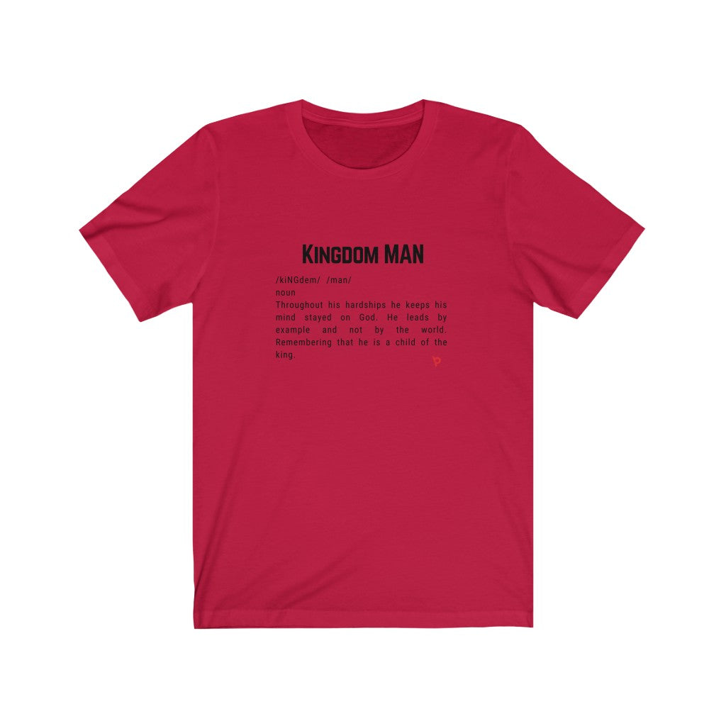 Kingdom Man Unisex Jersey Short Sleeve Tee