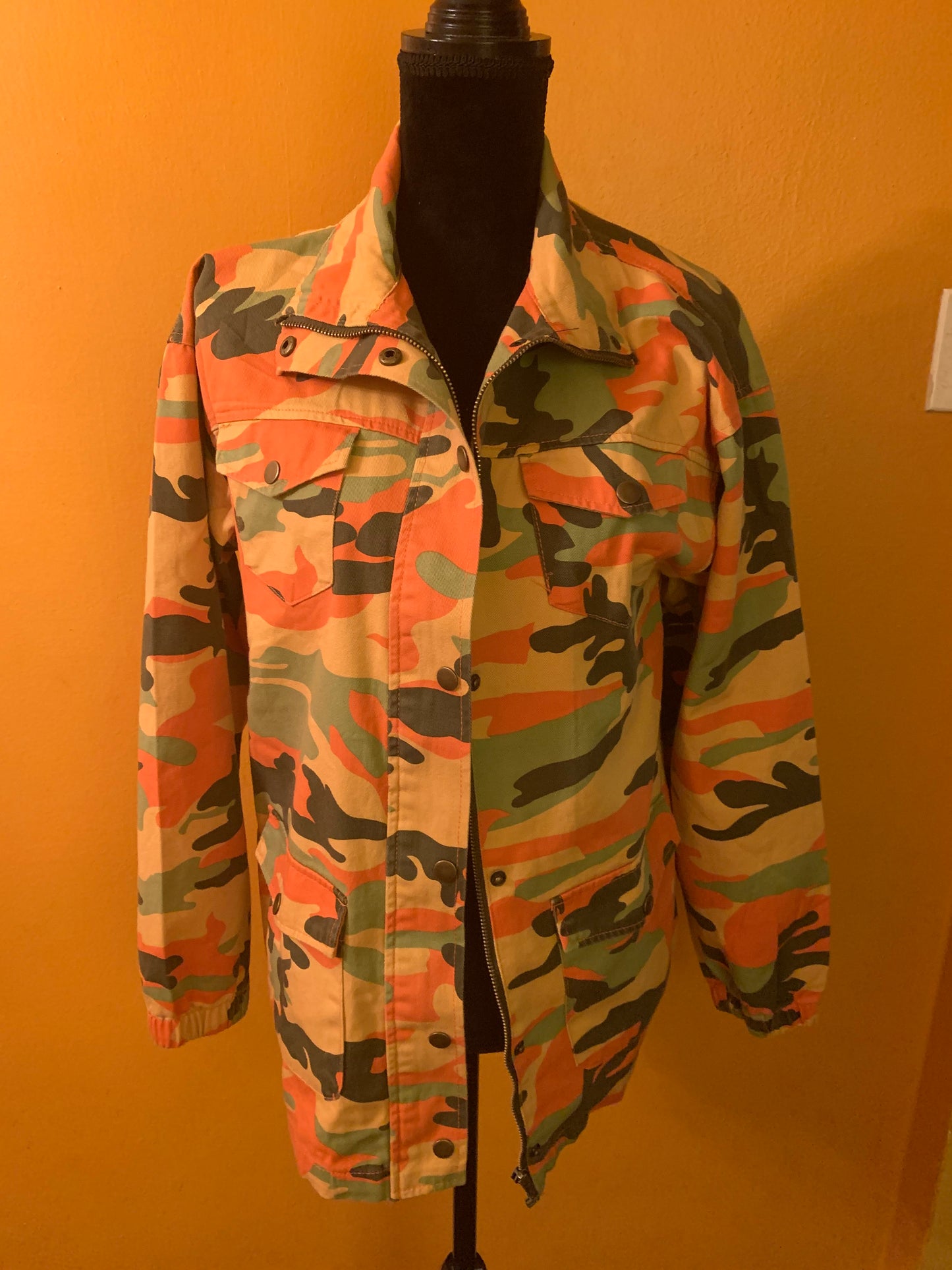 No Weapon Camo Jacket!