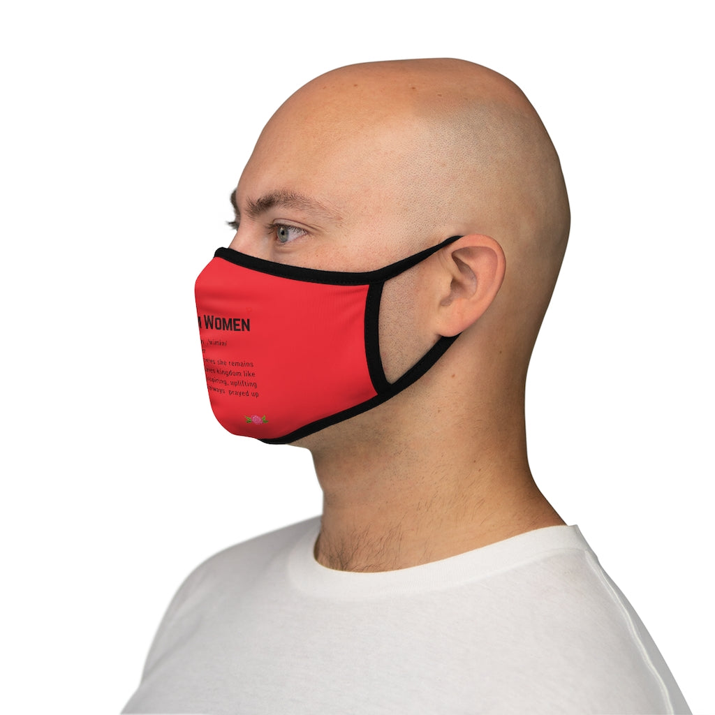 Kingdom Woman Face Mask
