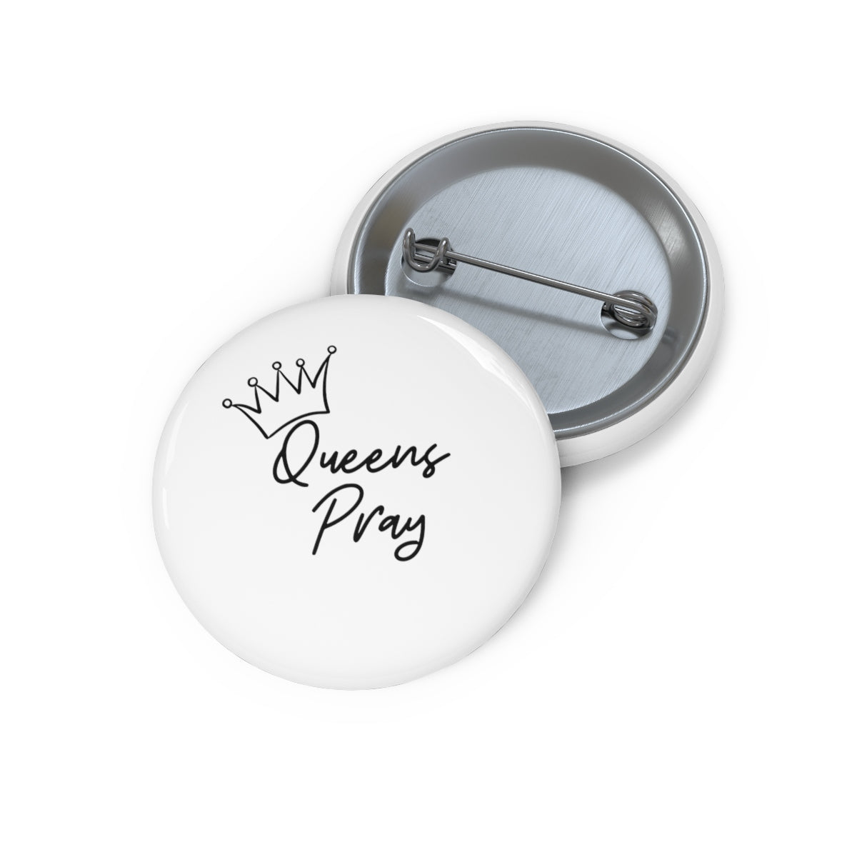 Queens Pray Pin Buttons