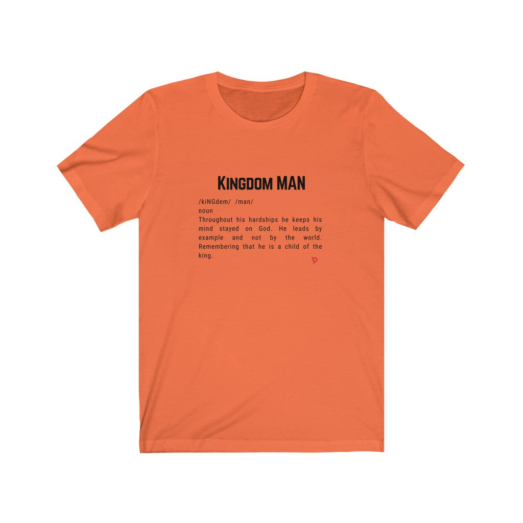 Kingdom Man Unisex Jersey Short Sleeve Tee