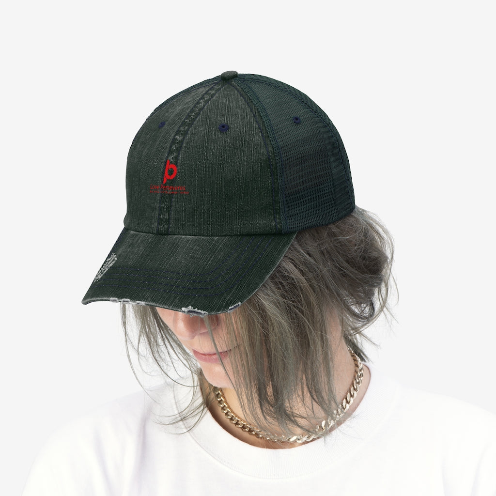 Love Perseveres Unisex Trucker Hat