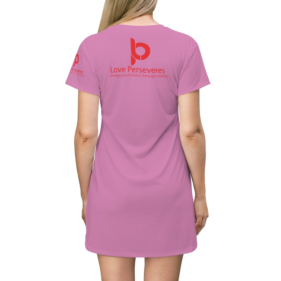 T-Shirt Dress Pink