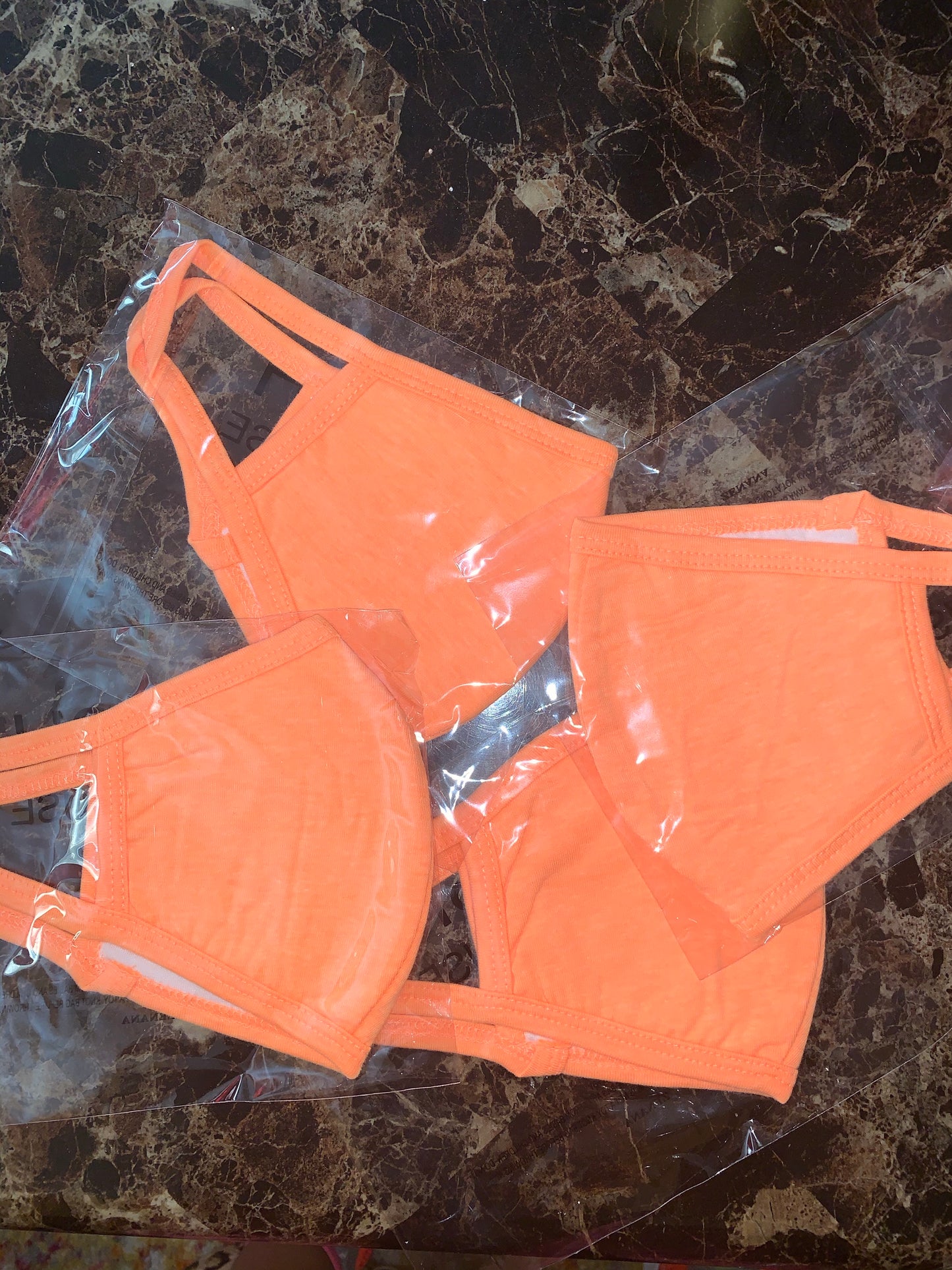 Neon Orange Mask