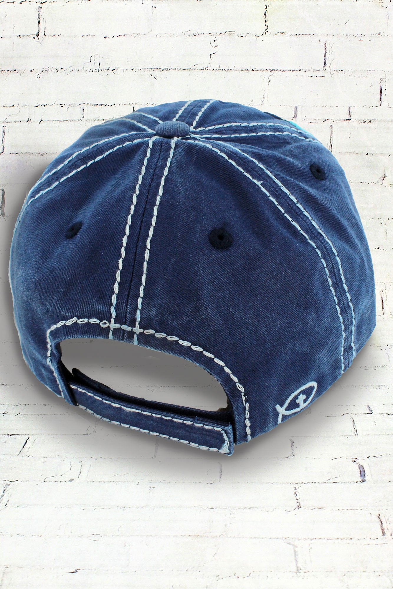 Distress Navy Philippians 4:13 Cap