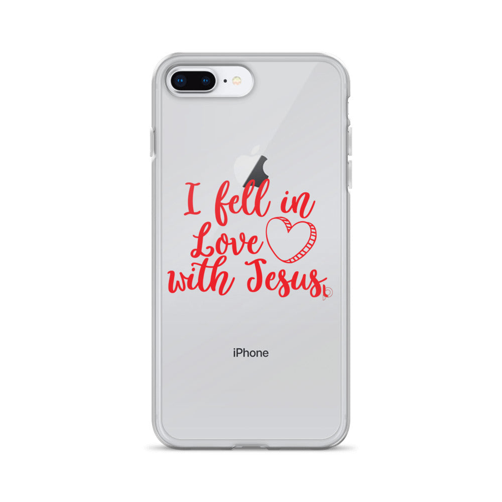 I fell In Love With Jesus  iPhone Case