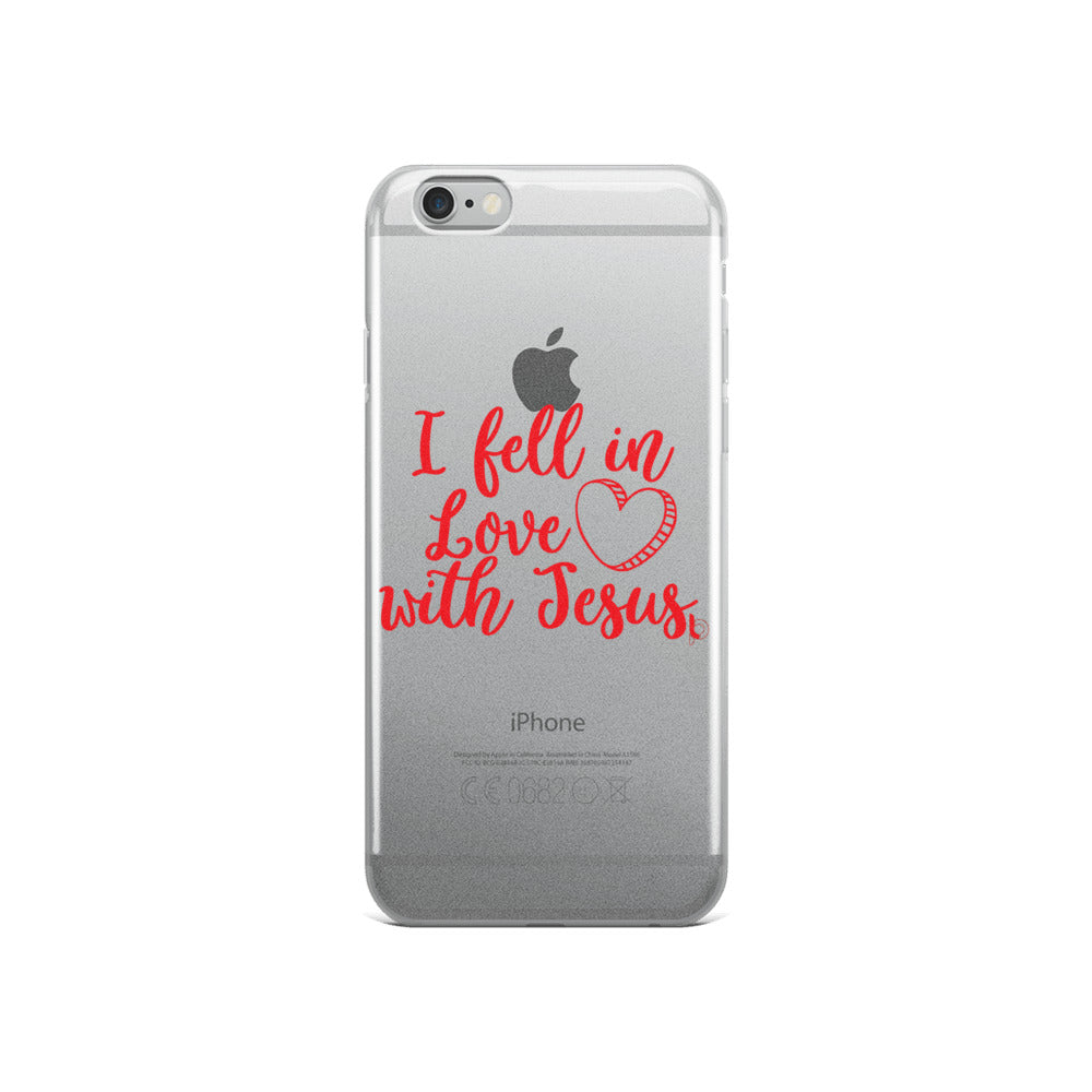 I fell In Love With Jesus  iPhone Case