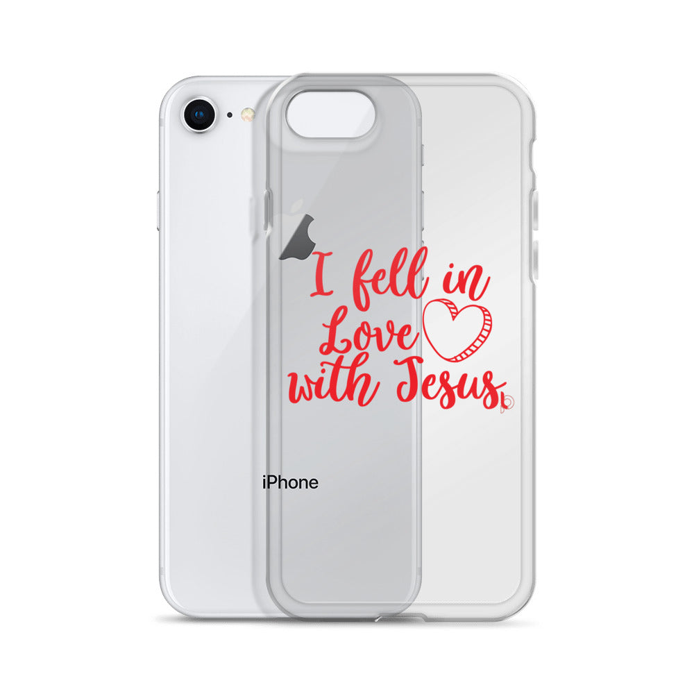 I fell In Love With Jesus  iPhone Case