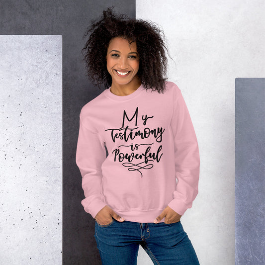 My Testimony Sweatshirt