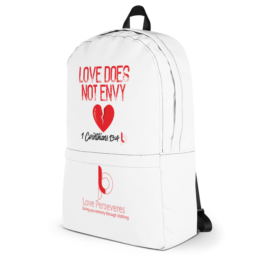 Love Does Not Envy Backpack