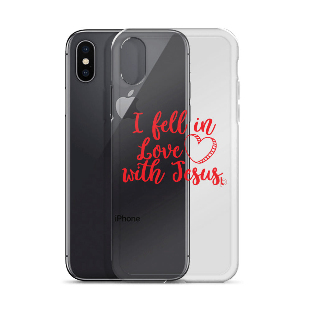 I fell In Love With Jesus  iPhone Case