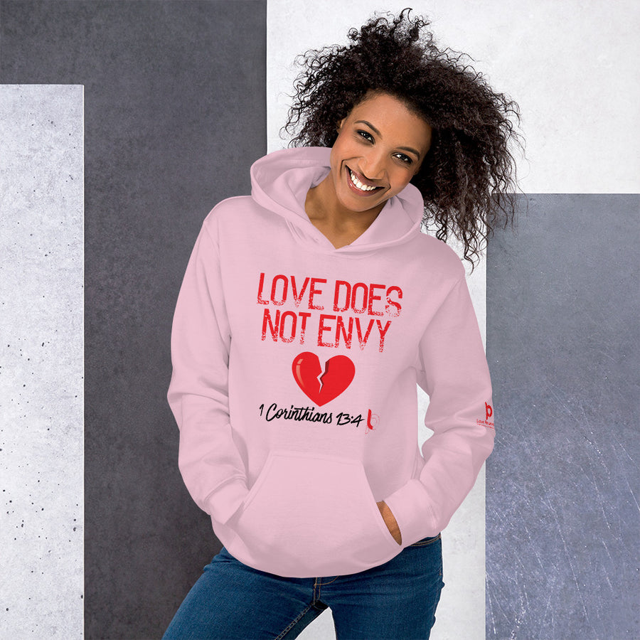 Love Does Not Envy Unisex Hoodie