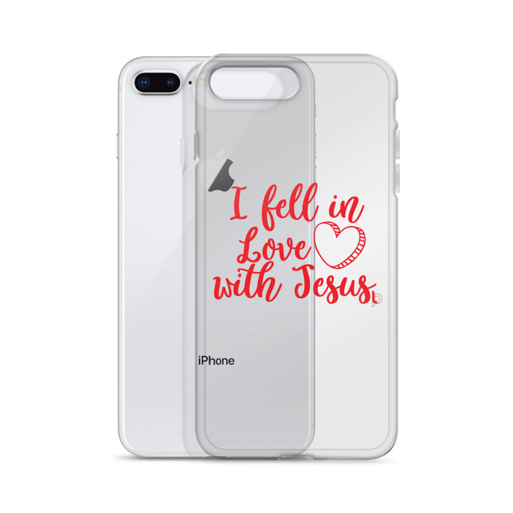I fell In Love With Jesus  iPhone Case