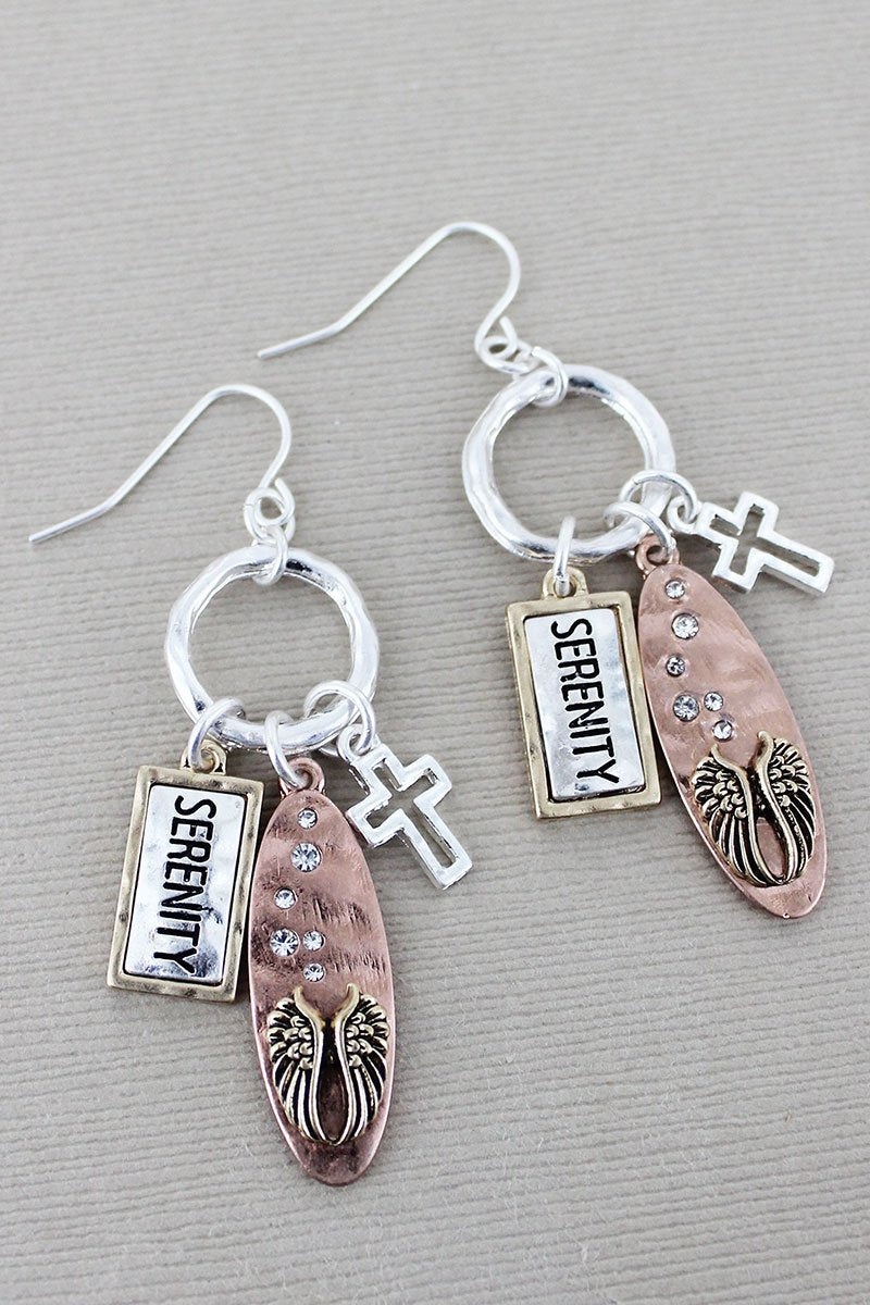 Serenity Charm Earrings