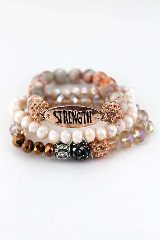 Strength Charm Bracelet